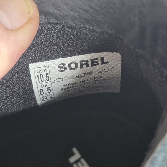 SOREL Womens Out 'N About Slip-On Hidden Wedge Waterproof Shoes Size 10.5 - Picture 9 of 11